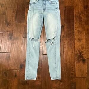 American Eagle Next Level Stretch Distressed Jeans 8-XL